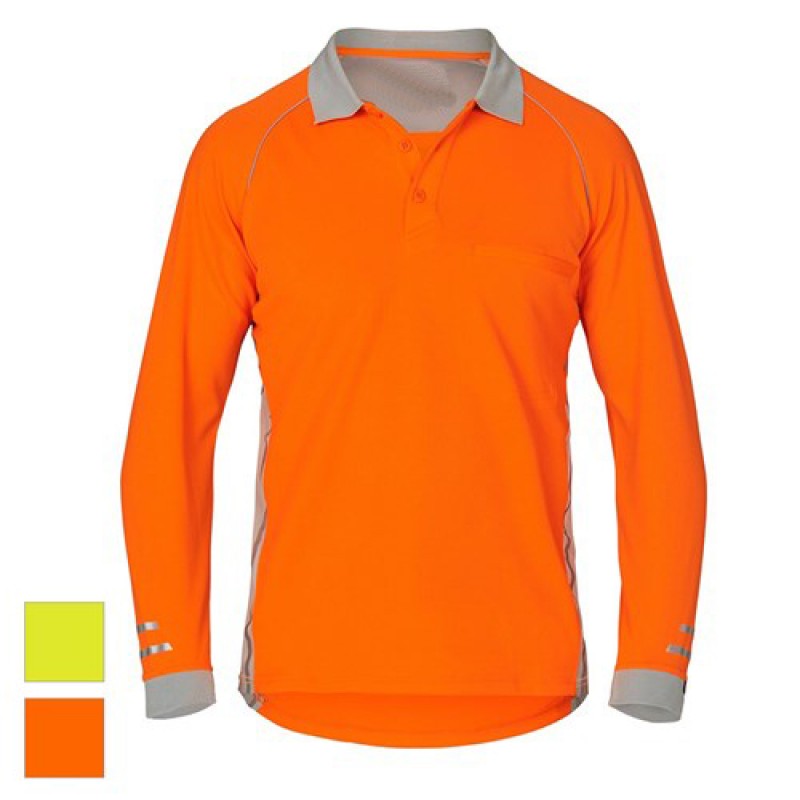 Workwear AEROCOOL Hi-Vis L/S Polo